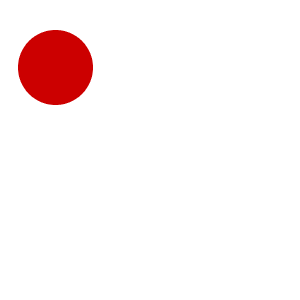 circle at top left