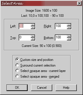 PSP 7 selection area