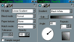 flood fill settings