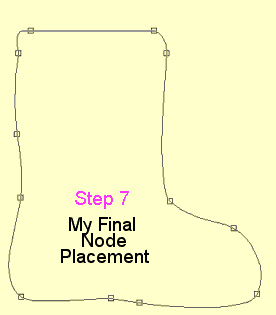 final vector node placement